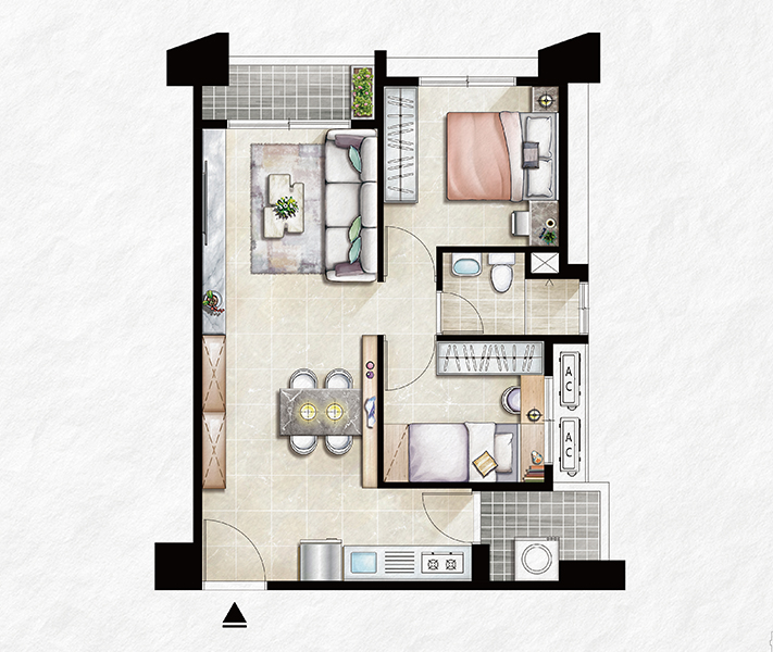 純四併美學享受細膩空間規劃-圖片一